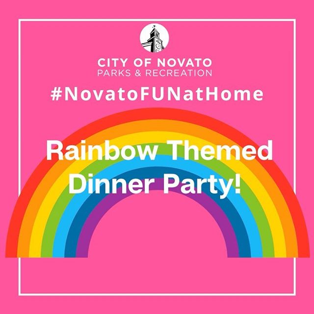 Rainbow Dinner novatofunathome