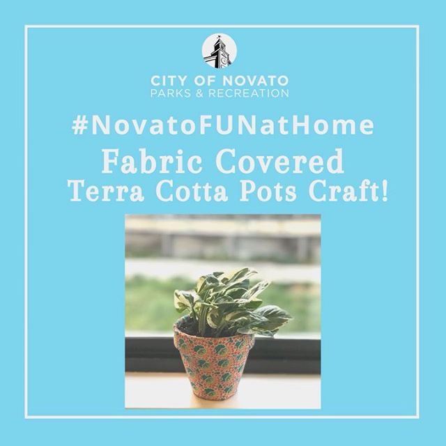 Fabric Covered Pots novatofunathome