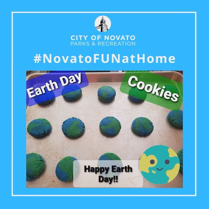 Earth Day Cookies novatofunathome