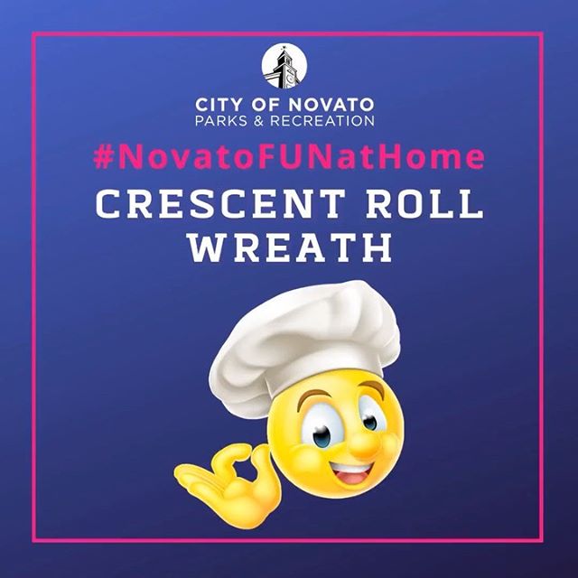 Crescent Roll Wreath novatofunathome