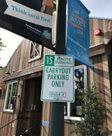 photo of parking sign