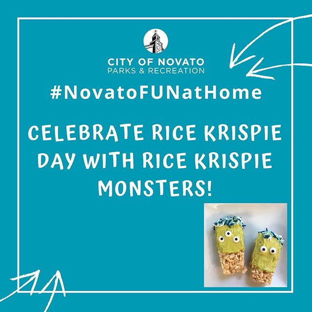 Rice Krispie Monsters NovatoFunAtHome