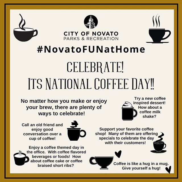 National Coffee Day NovatoFunAtHome