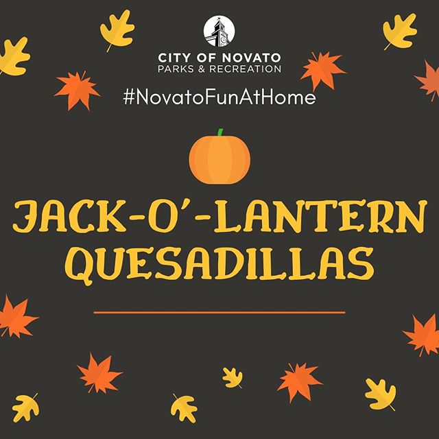 Jack-O-Lantern Quesadillas NovatoFunAtHome