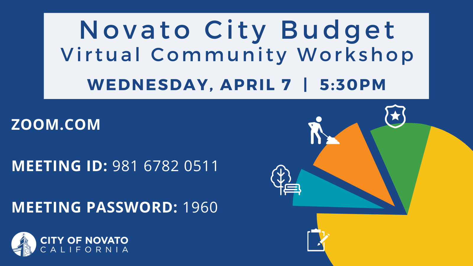 Virtual Budget Workshop Flyer