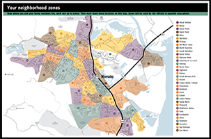 evacuation map