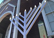 menorah at city hall