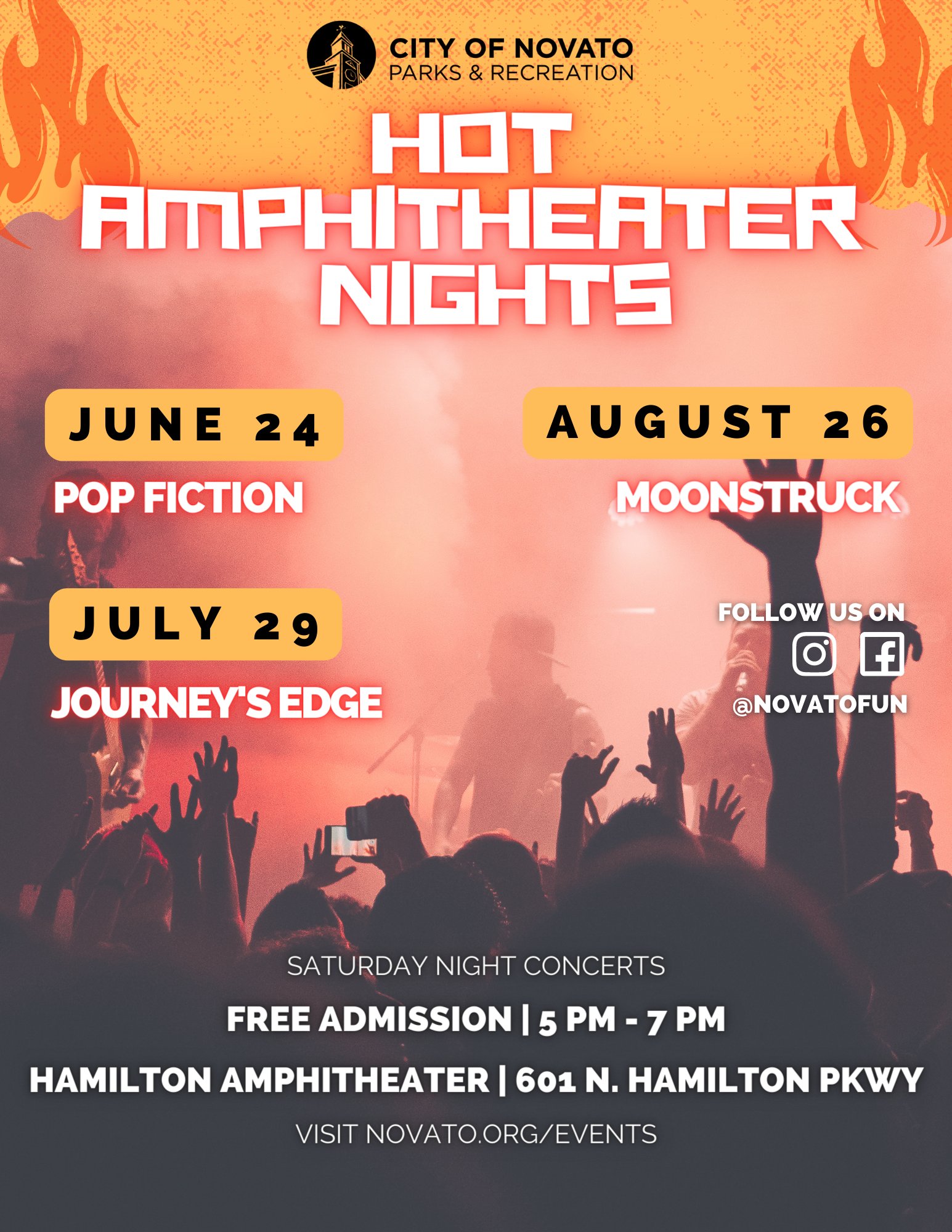 Hot Amphitheater Nights Concert Series