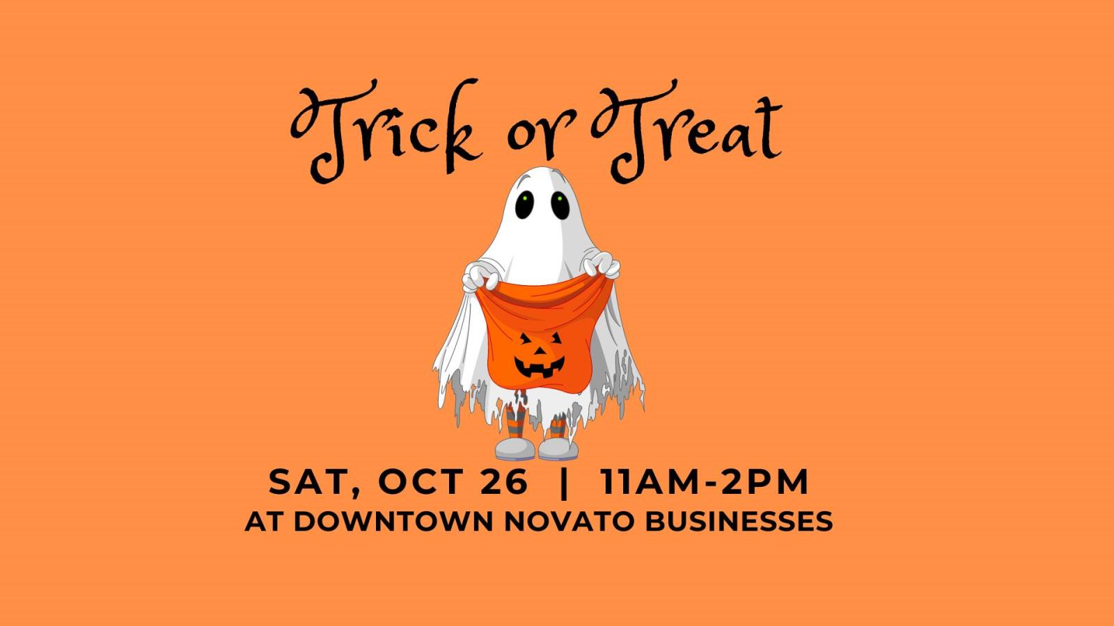 Safe Trick or Treat flyer