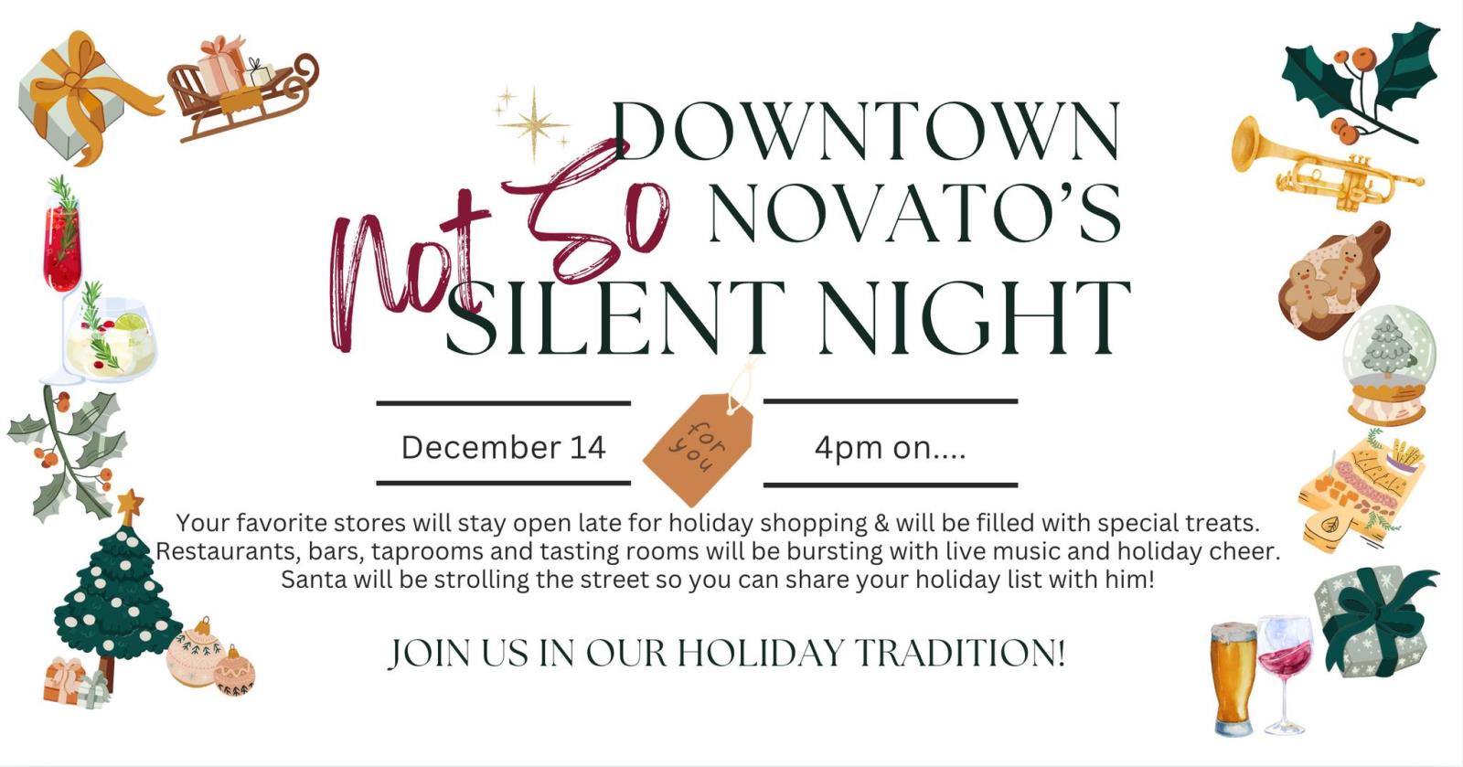 Not so Silent Night flyer