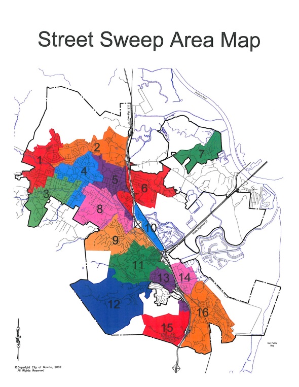 Street Sweep Area Map