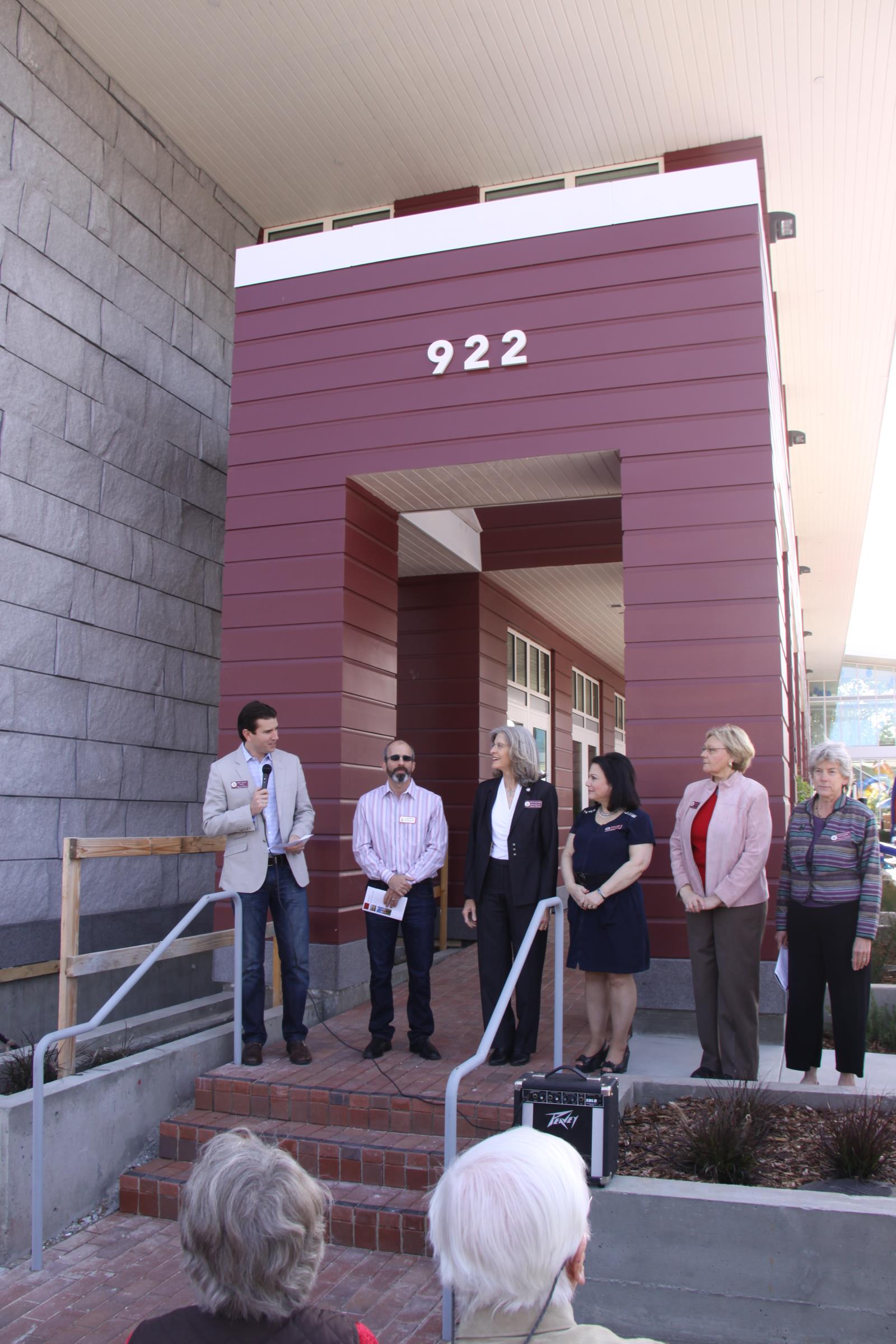 picture of City Office Dedication May 3 2014