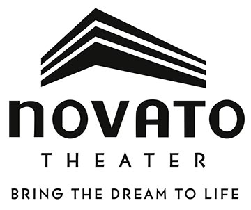 NovatoTheater logo w-tagline