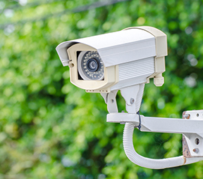 Picture of surveillance camera