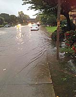 photo of street flooding