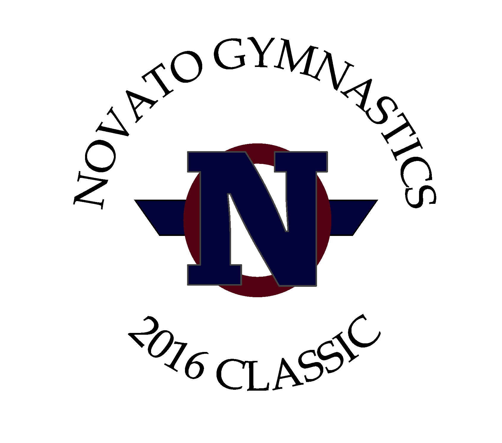 2016 Novato Classic Gymnastics Logo