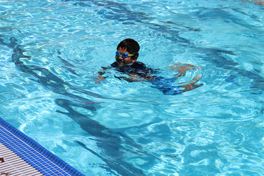 Kid in Pool