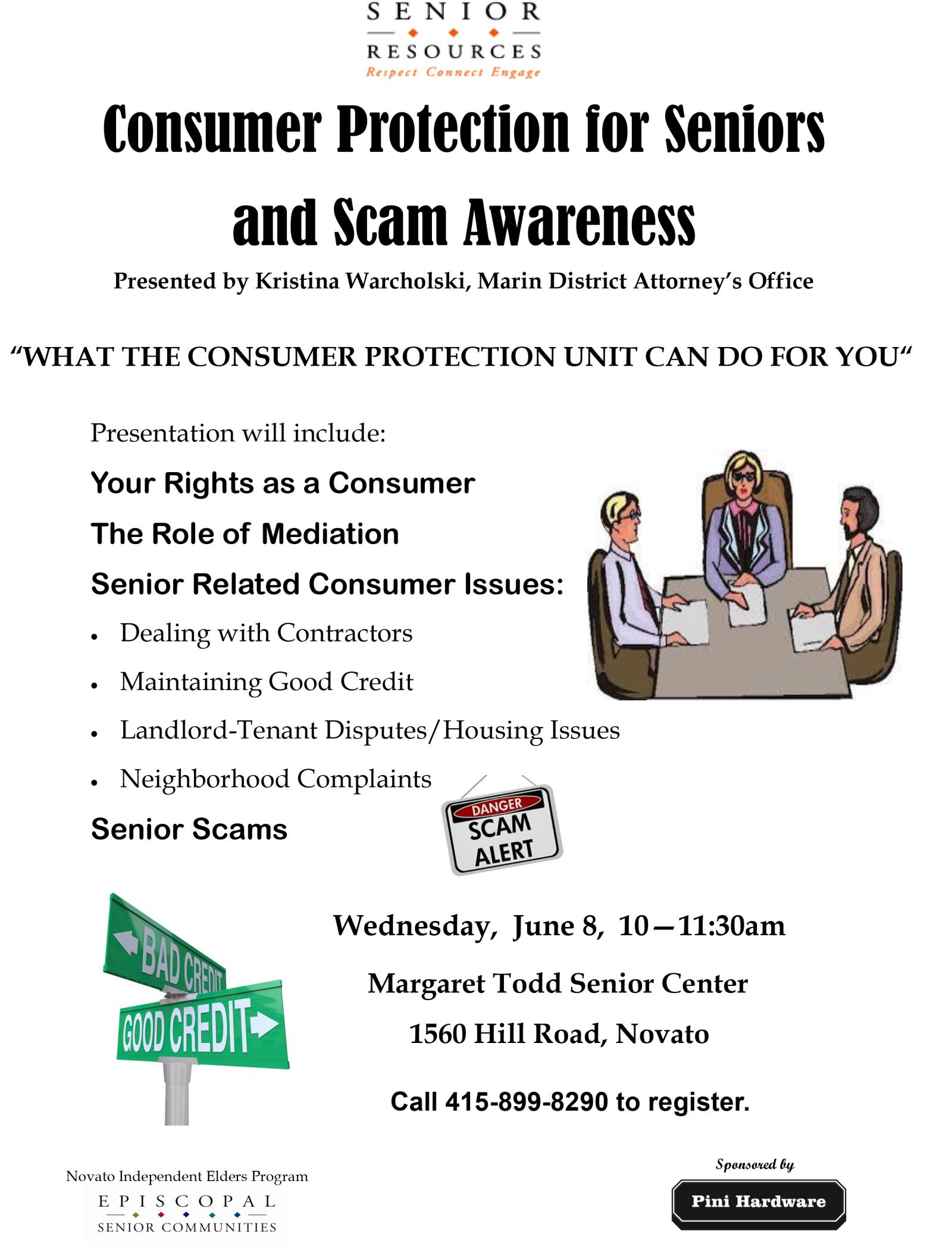 Consumer Protection andScam Awareness