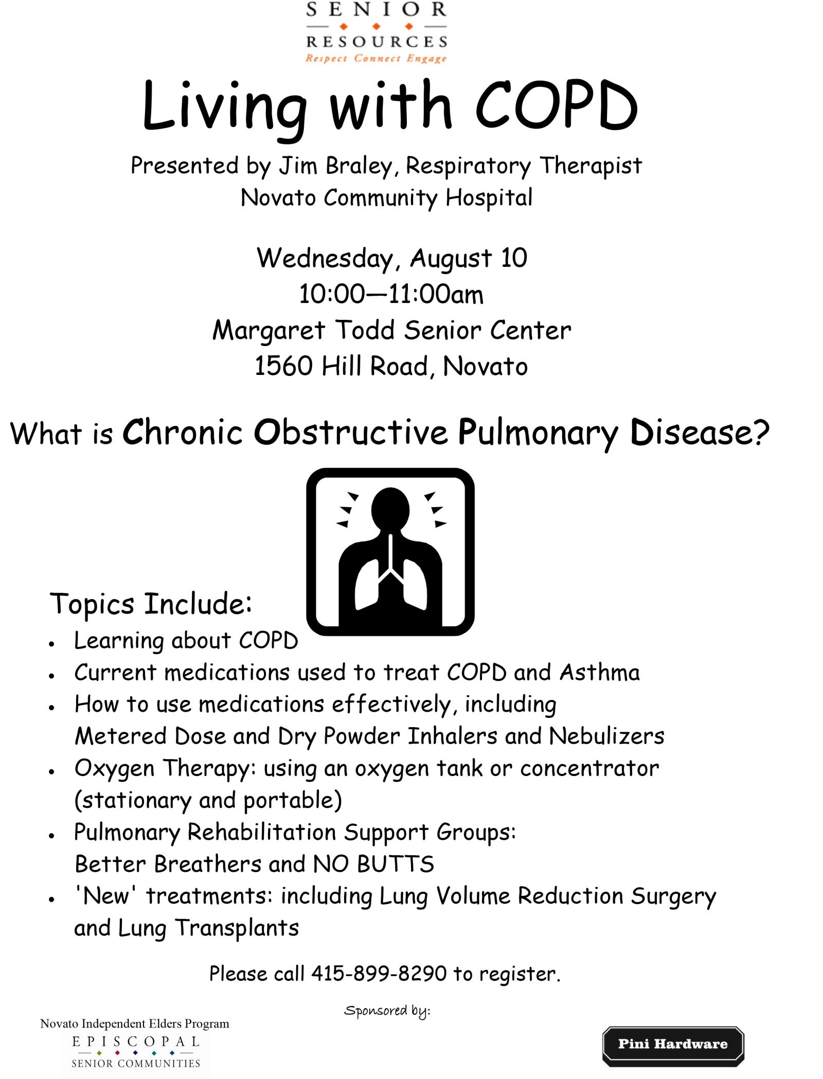 Living with COPD Flyer