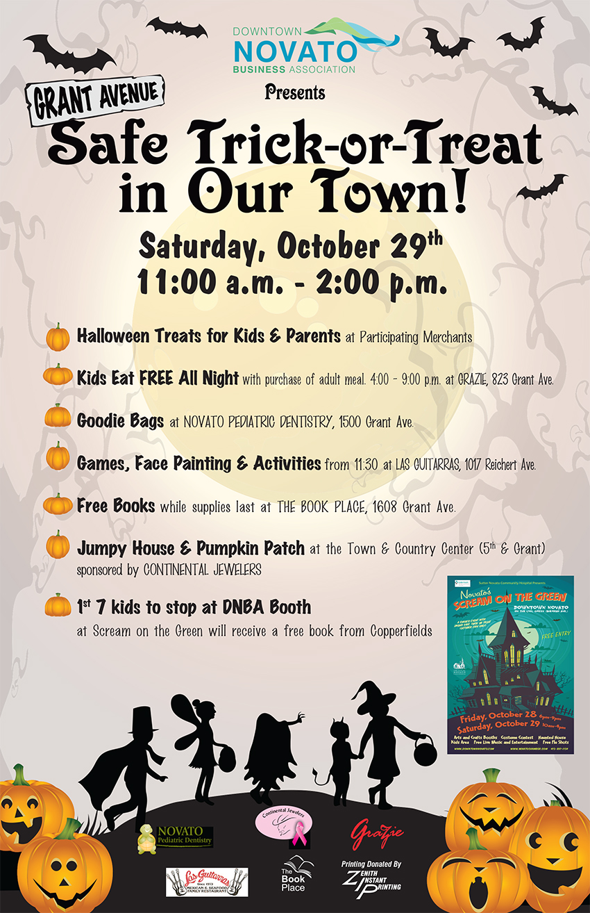 Image of Safe Trick or Treat poster 2016