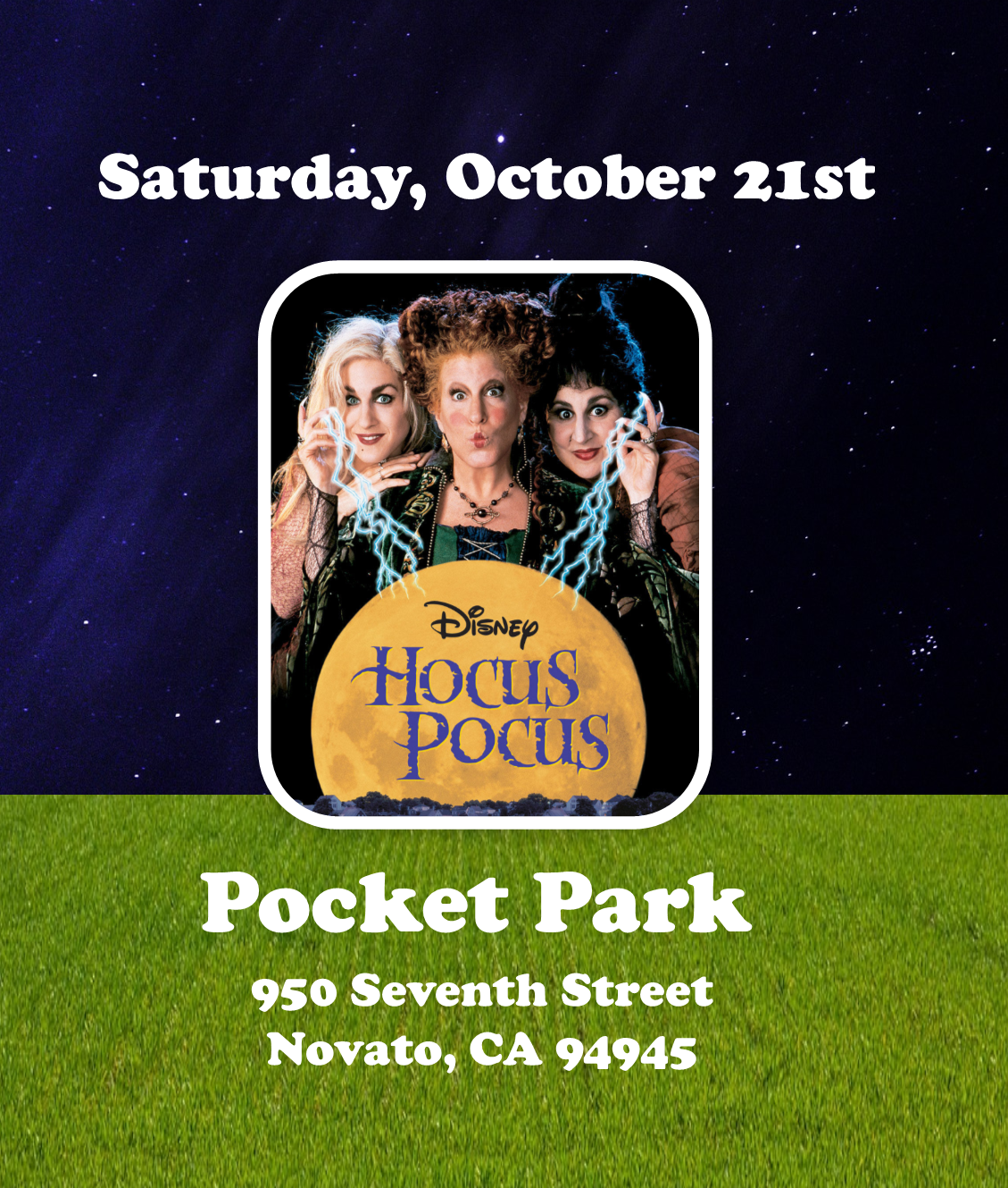 Oct movie in the park