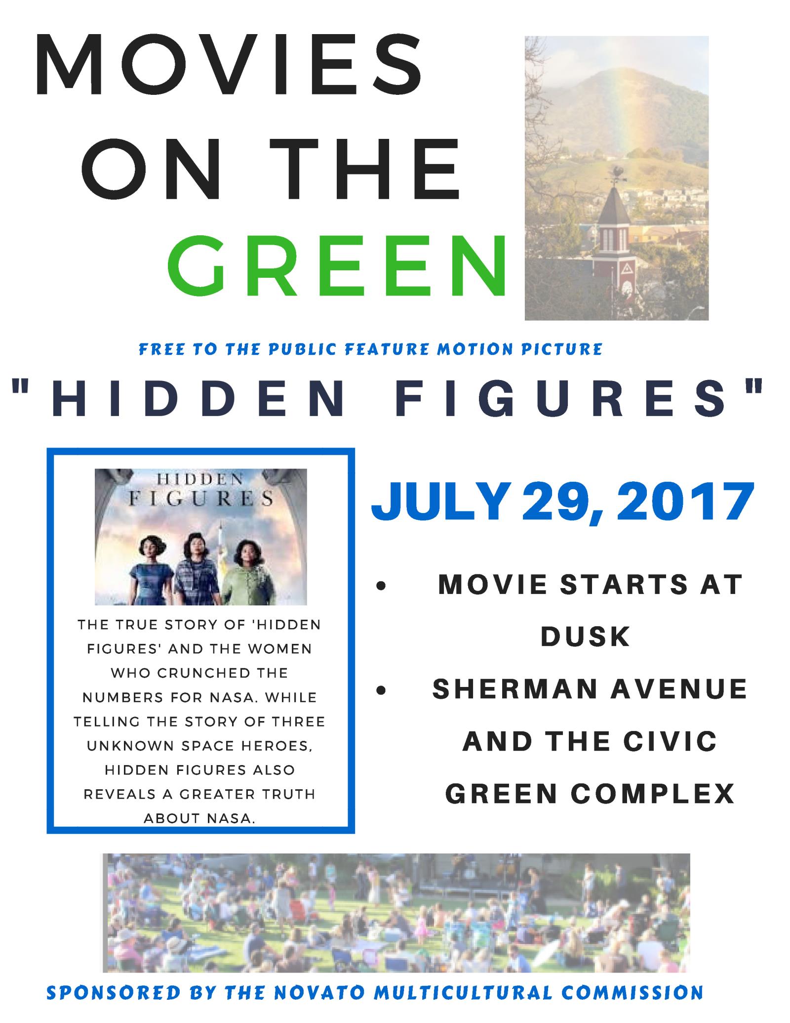 image of movies on the green flyer