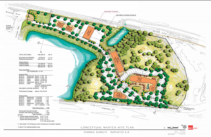 Image of conceptual site plan for Hanna Ranch project