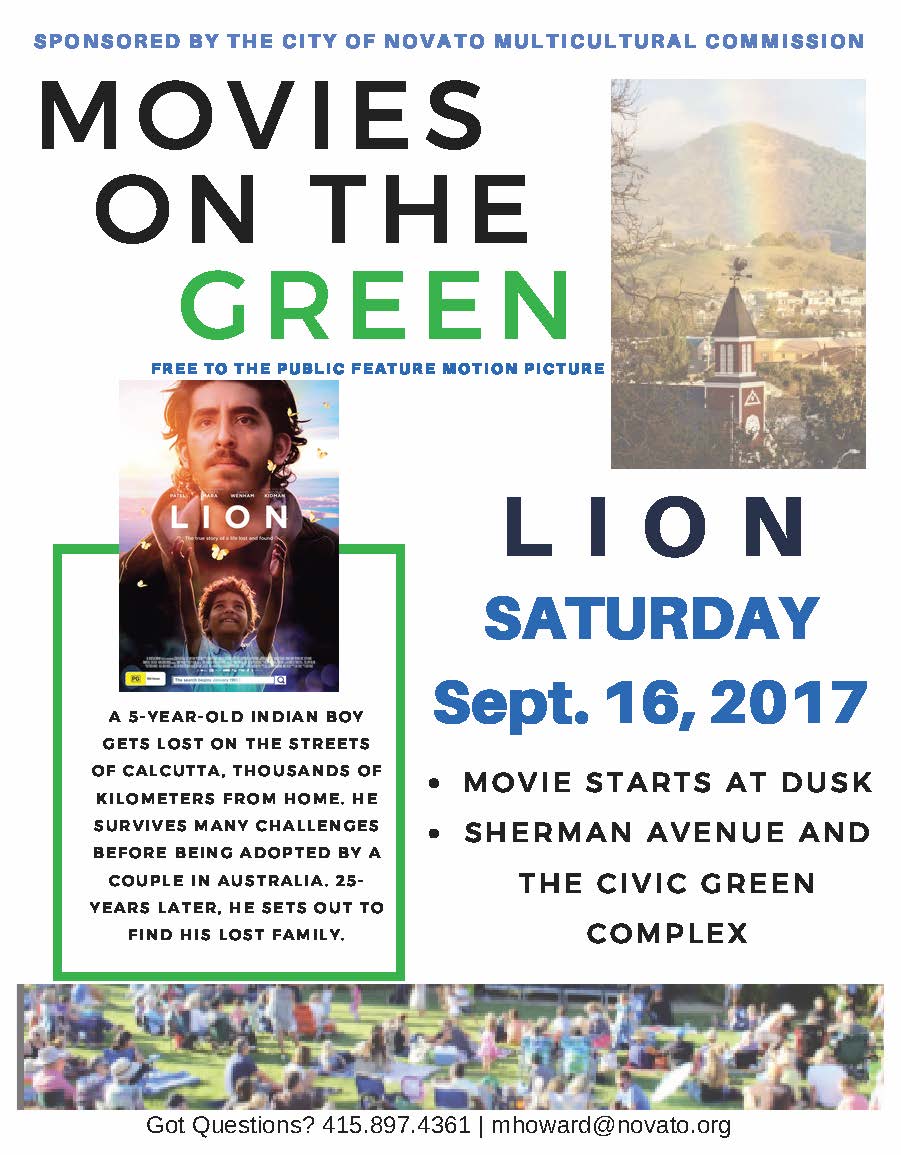 image of movies on the green flyer