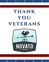 Image of Novato Proud logo with the words 