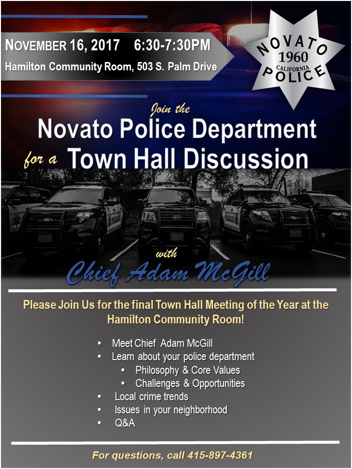 Image of Town Hall flyer