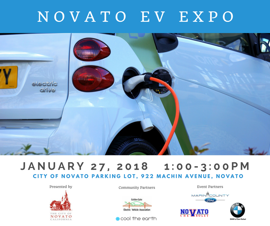 Novato EV Expo Postcard