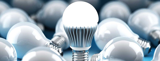 Image of LED lightbulbs