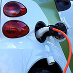 Image of an electric vehicle charging