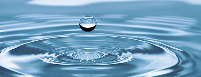 Image of a drop of water