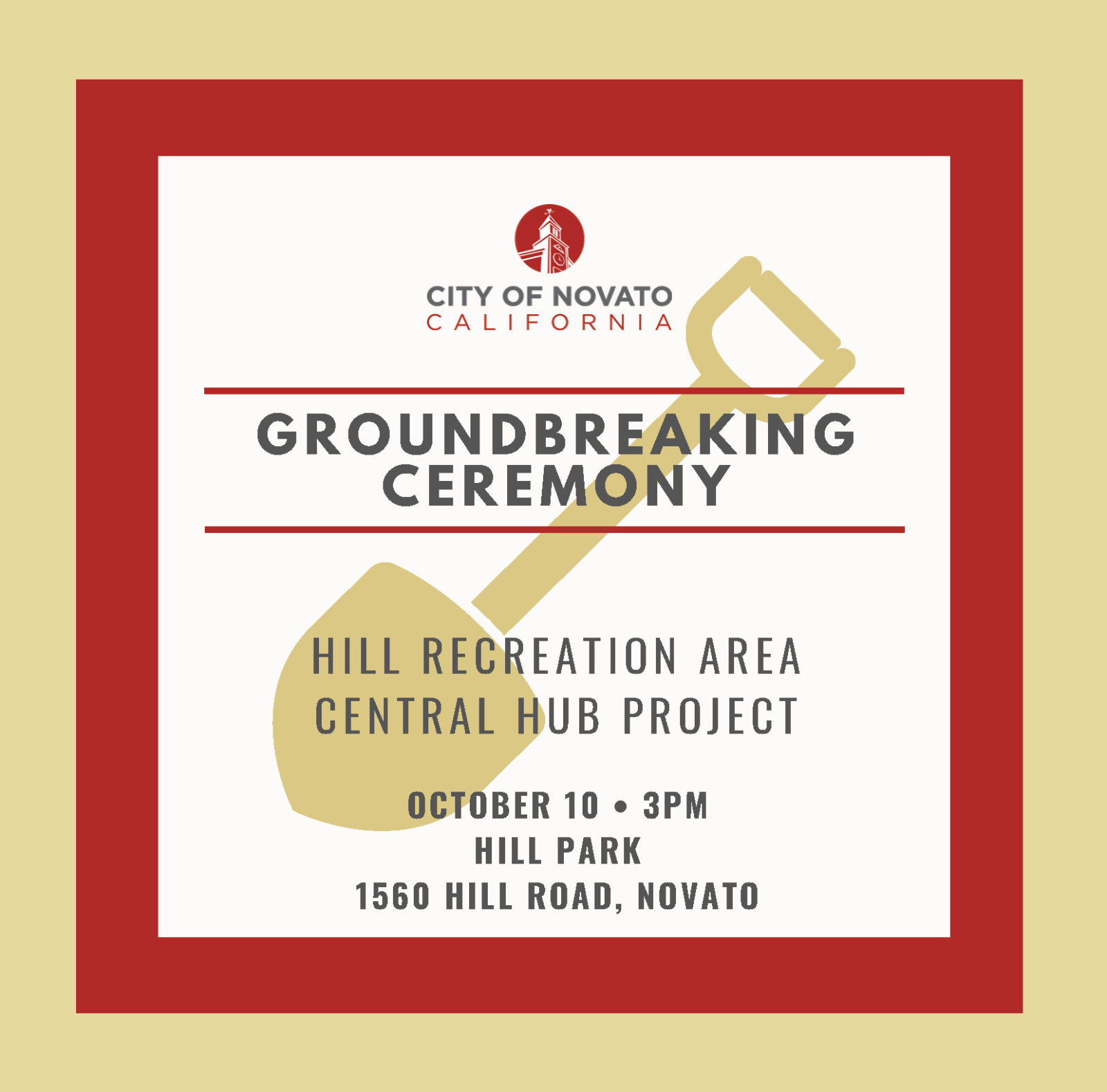 Image of Hill Groundbreaking ceremony announcement